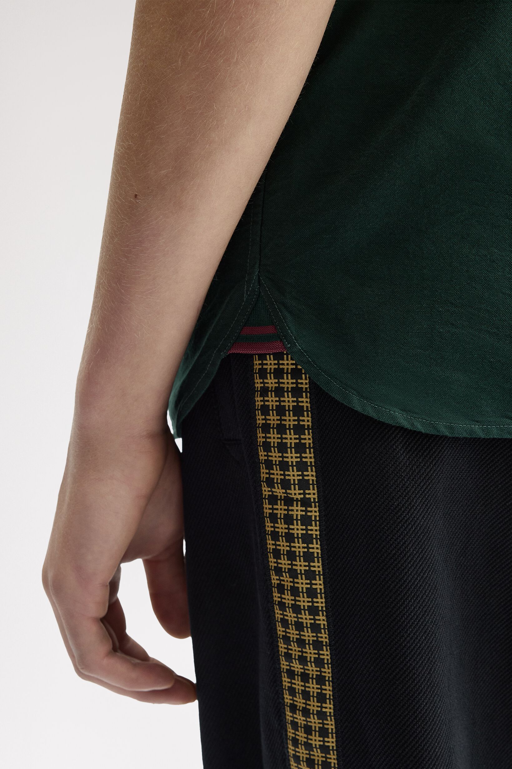 FRED PERRY 「Oxford Short Sleeve Shirt／オックスフォードショートスリーブシャツ」|シャツ・ブラウス|