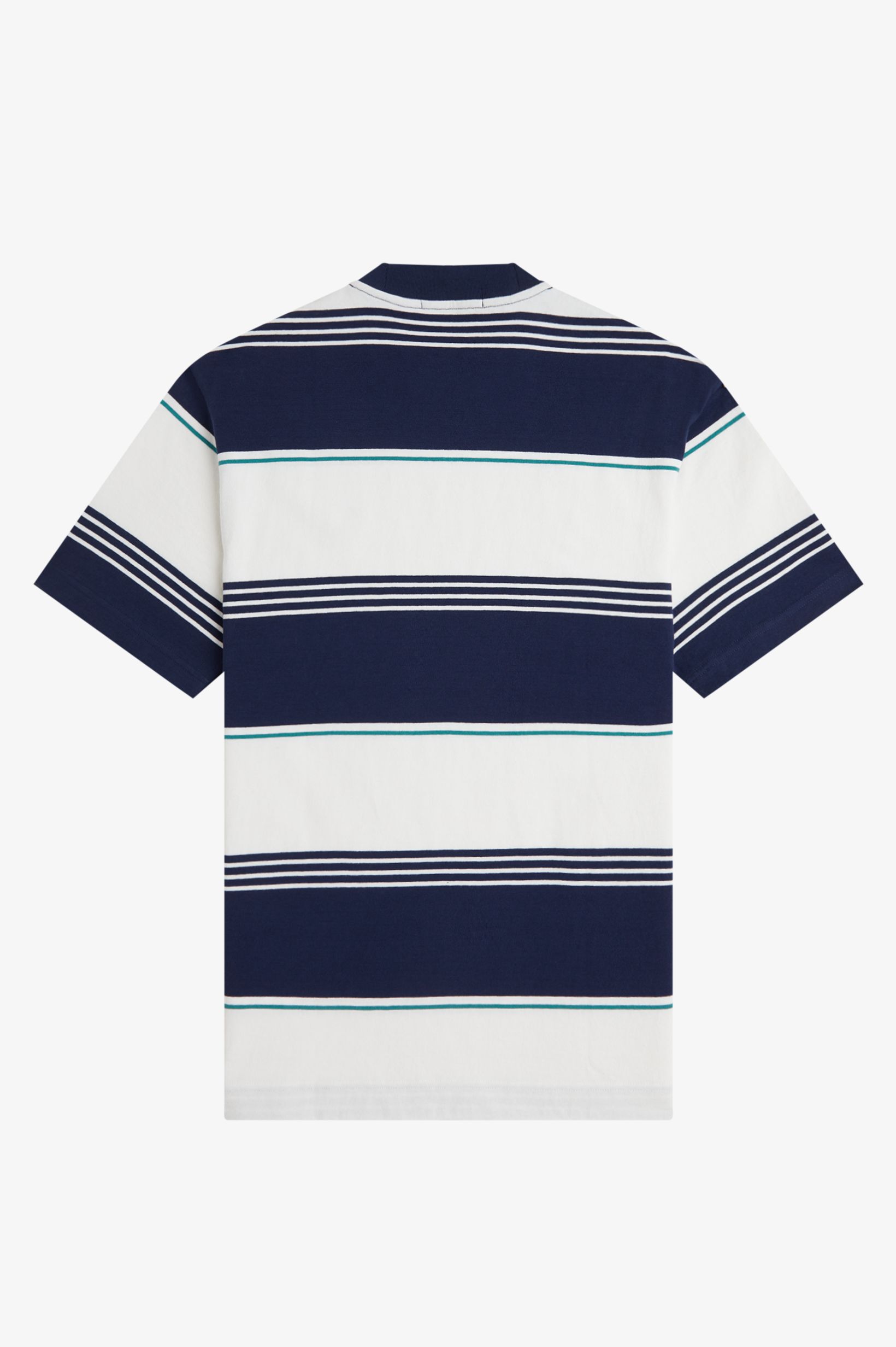 FRED PERRY 「Heavyweight Striped T-Shirt／ヘビーウェイトストライプTシャツ」|Tシャツ・カットソー|