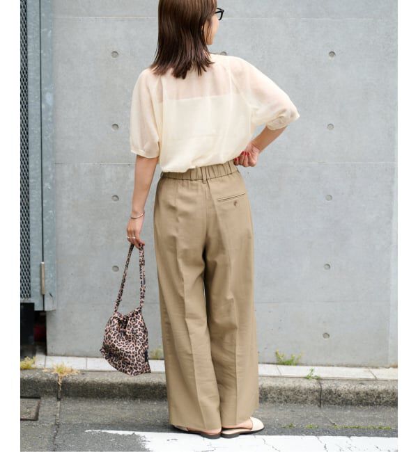 OUTDOOR PRODUCTS Usual Things「シアーニットプリントTEE」|Tシャツ・カットソー|