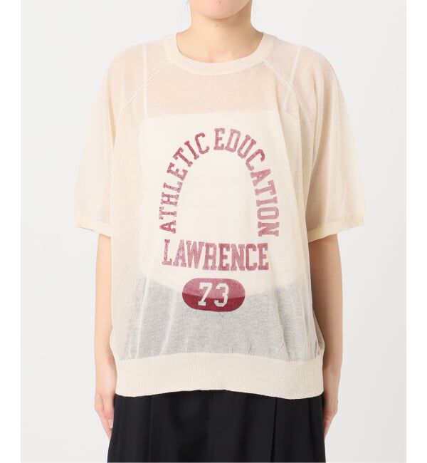 OUTDOOR PRODUCTS Usual Things「シアーニットプリントTEE」|Tシャツ・カットソー|