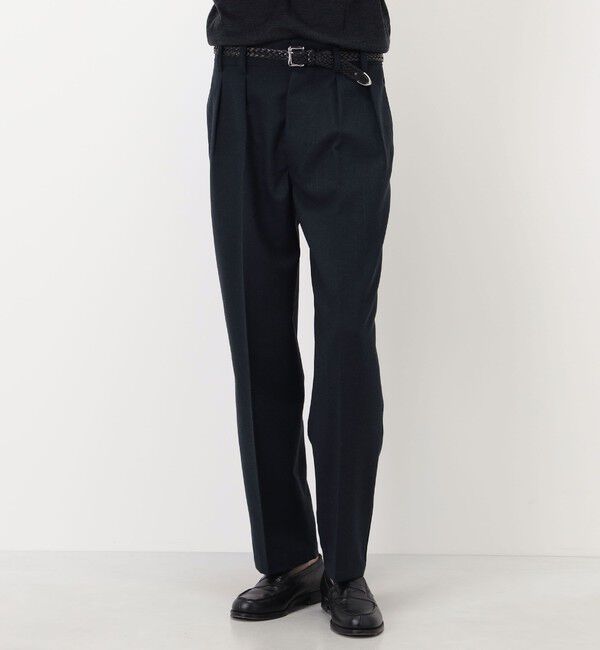 TOMORROWLAND BUYING WEAR「Salvatore Piccolo ウール 1プリーツスラックス」|スラックス|
