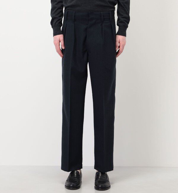 TOMORROWLAND BUYING WEAR「Salvatore Piccolo ウール 1プリーツスラックス」|スラックス|