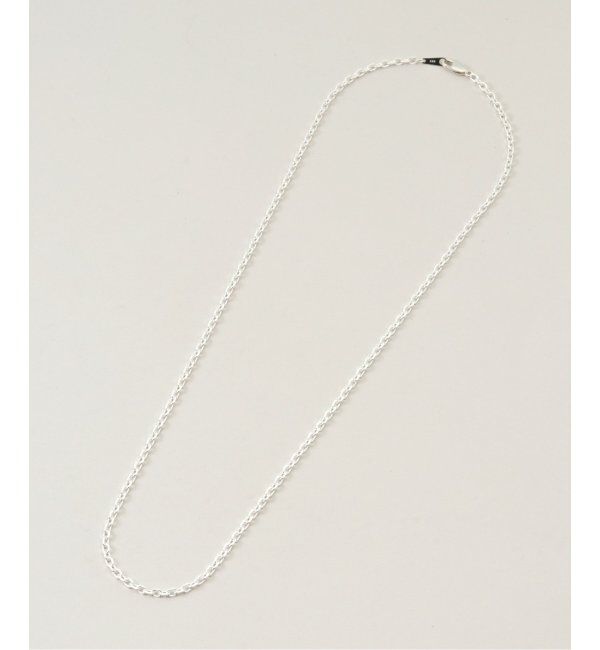  「【blancle/ ブランクレ】SV・Short oval chain necklace」|ネックレス|