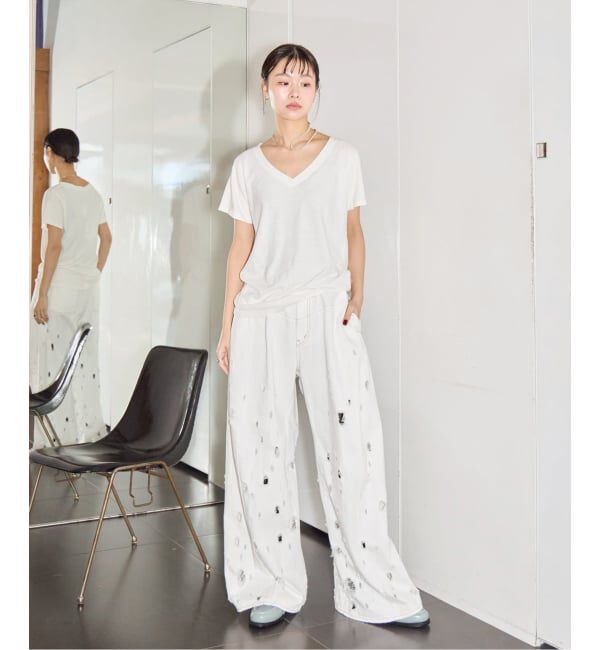  「JUNGMAVEN PAIGE V-NECK：Tシャツ」|Tシャツ・カットソー|