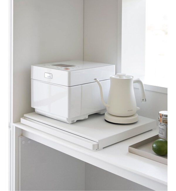 journal standard Furniture「《WEB限定》【tower/タワー】キッチン家電下スライドテーブル」|食器・キッチングッズ|