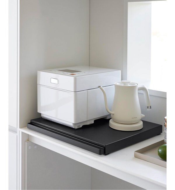 journal standard Furniture「《WEB限定》【tower/タワー】キッチン家電下スライドテーブル」|食器・キッチングッズ|
