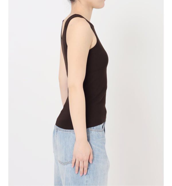 Plage「layered rib ニットタンク」|タンクトップ|