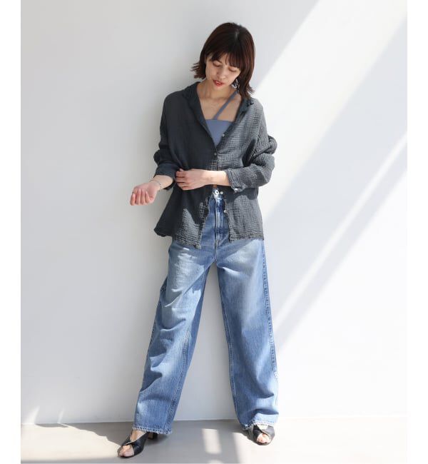 IENA「LES ATELIERS FRANCAIS DE CONFECTION Blouse Desert PE26BLDESERTGDC」|シャツ・ブラウス|