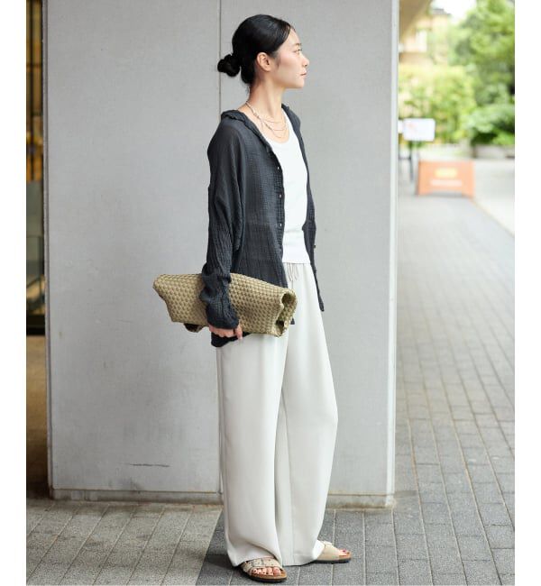 IENA「LES ATELIERS FRANCAIS DE CONFECTION Blouse Desert PE26BLDESERTGDC」|シャツ・ブラウス|