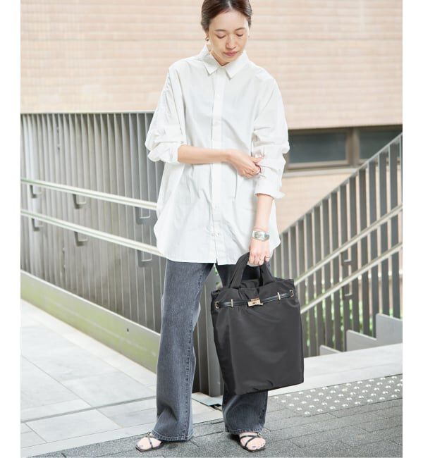 SLOBE IENA「《追加2》SLOBE パッファートートバッグ」|トートバッグ|