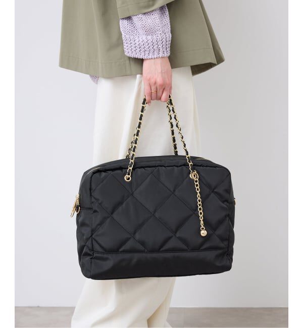 SLOBE IENA「《追加》OUTDOOR/アウトドア SLOBE別注 キルティング2WAYショルダーバッグ」|ショルダー・メッセンジャー|