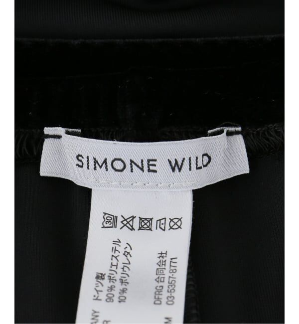IENA LA BOUCLE「simone wild シモーネ ワイルド VELVET LOW-WAIST ロングスカート」|スカート|