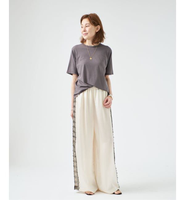 VERMEIL par iena「《予約》キュプラコットンTシャツ」|Tシャツ・カットソー|