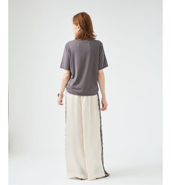 VERMEIL par iena「《予約》キュプラコットンTシャツ」|Tシャツ・カットソー|