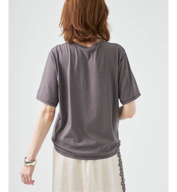 VERMEIL par iena「《予約》キュプラコットンTシャツ」|Tシャツ・カットソー|