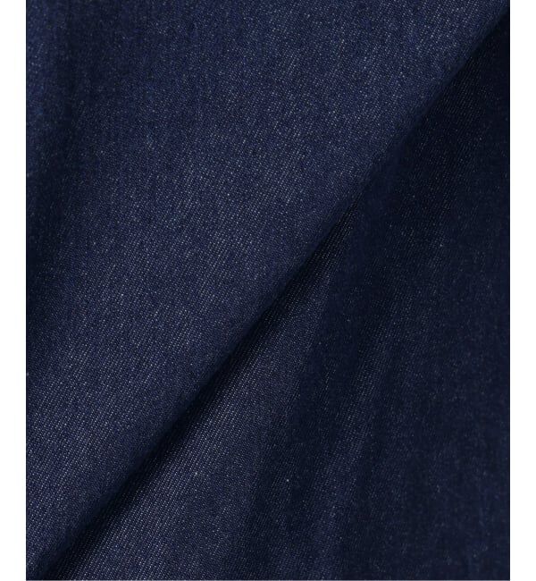SLOBE IENA「《シリーズあり/予約》LEDENIM BDU デニムシャツワンピース」|ワンピース|
