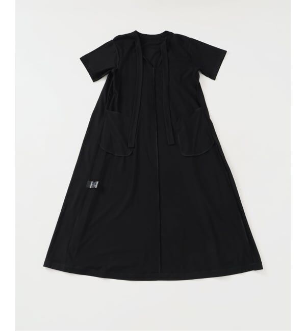 VERMEIL par iena「Tie-Neck Jersey Dress」|ワンピース|