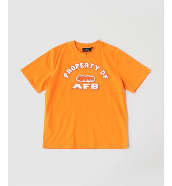 PULP「AFB / エーエフビー POA TEE」|Tシャツ・カットソー|オレンジ