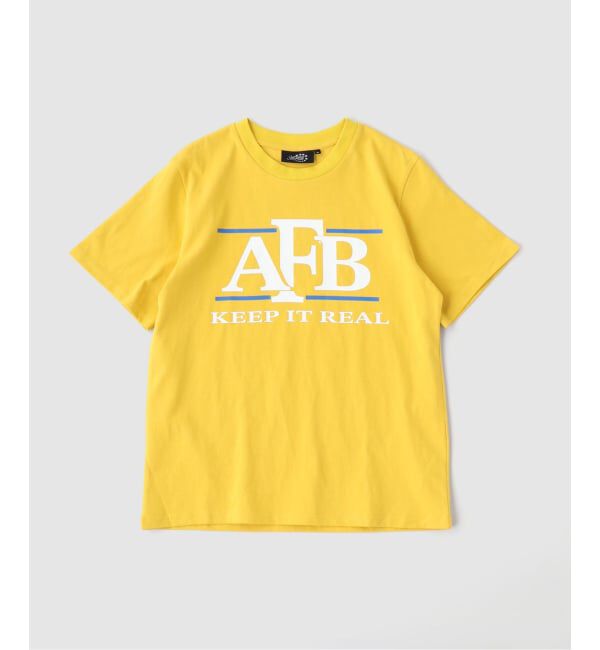 PULP「AFB / エーエフビー CLASSIC LOGO TEE」|Tシャツ・カットソー|イエロー