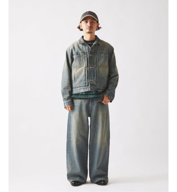 JOURNAL STANDARD relume「スモーキーデニム スーパーワイド エンジニアド パンツ」|デニム|