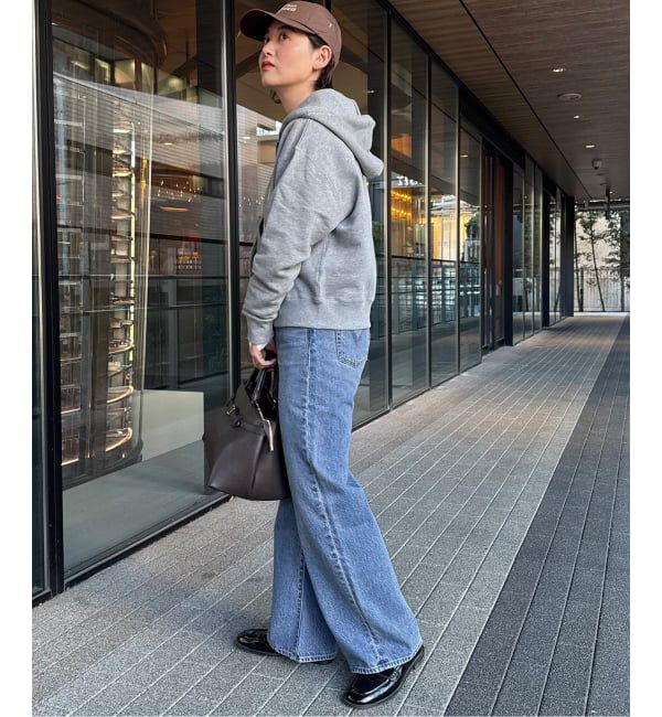 JOURNAL STANDARD relume「別注【LEVI&rsquo;S】RIBCAGE WIDE LEG：デニム」|デニム|