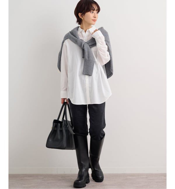 JOURNAL STANDARD relume「《追加4》バイオウォッシュオーバーサイズシャツ」|シャツ・ブラウス|
