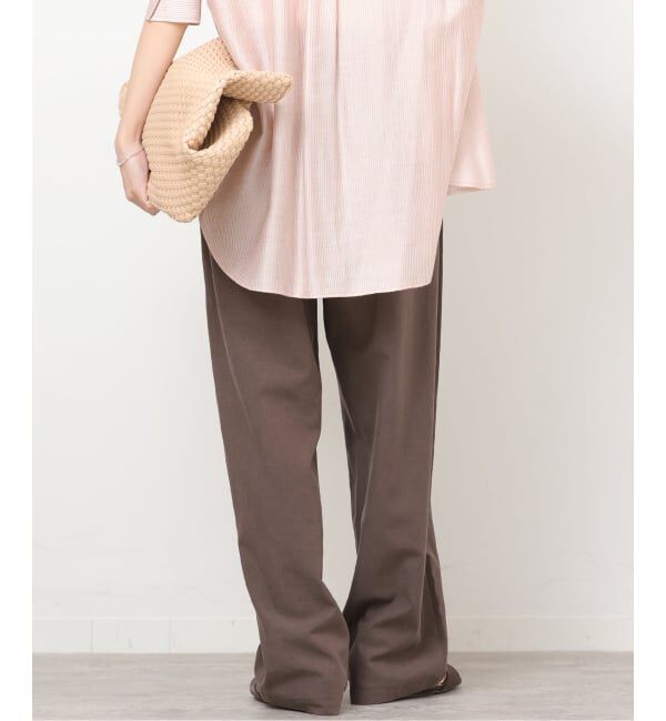 JOURNAL STANDARD relume「リネンミックスリラックスカーブパンツ」|その他|