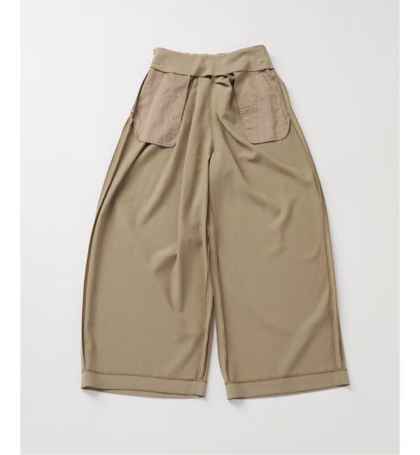 journal standard L'essage「ウォッシャブル TTツイル ラップパンツ」|その他|