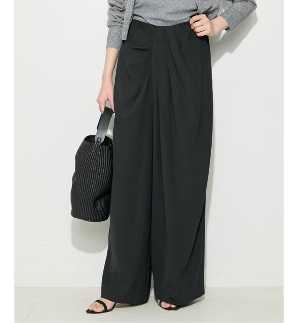 journal standard L'essage「ウォッシャブル TTツイル ラップパンツ」|その他|