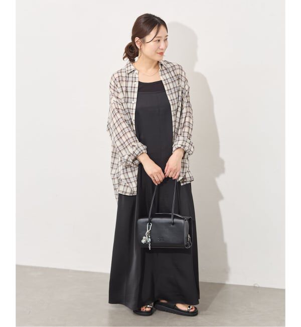 JOURNAL STANDARD「ドレープサテンキャミ ワンピース」|ワンピース|