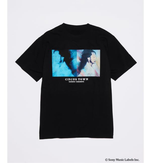 JOURNAL STANDARD「山下 達郎 / TATSURO YAMASHITA WINDY LADY プリント Tシャツ」|Tシャツ・カットソー|ブラック