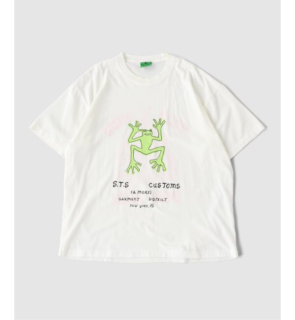 JOURNAL STANDARD「SMALL TALK STUDIO / スモールトークスタジオ SS T SHIRT-IN&OUT」|Tシャツ・カットソー|ホワイト A