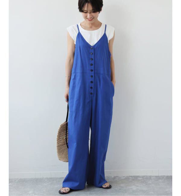 JOURNAL STANDARD relume「《WEB限定追加予約2 / 2枚セット》手洗い可 / タンクトップ付きキャミサロペット」|オールインワン|