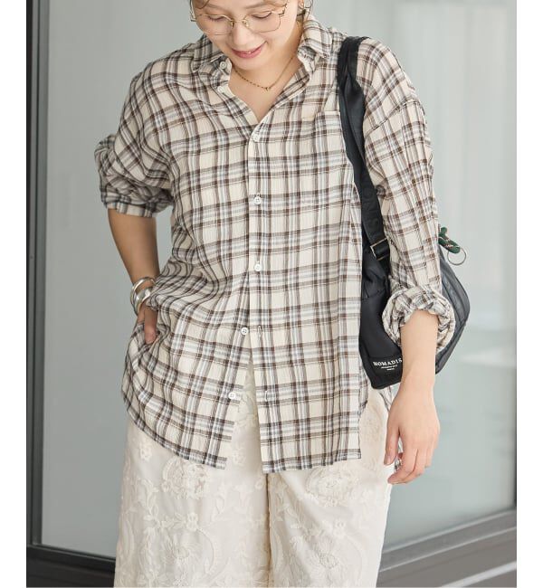 JOURNAL STANDARD「《予約》別注【LANCER CLOTHING CORPORATION】オーバーFITシャツ」|シャツ・ブラウス|