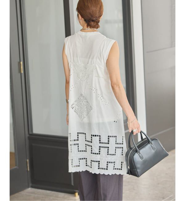 JOURNAL STANDARD「《予約》INDIA カットワークレースワンピース」|ワンピース|