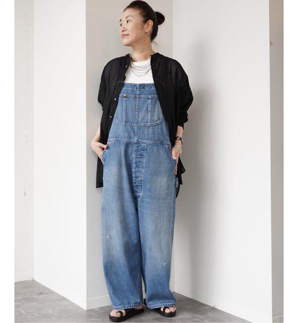 journal standard luxe「12OZデニム ペインターオーバーオール」|オールインワン|