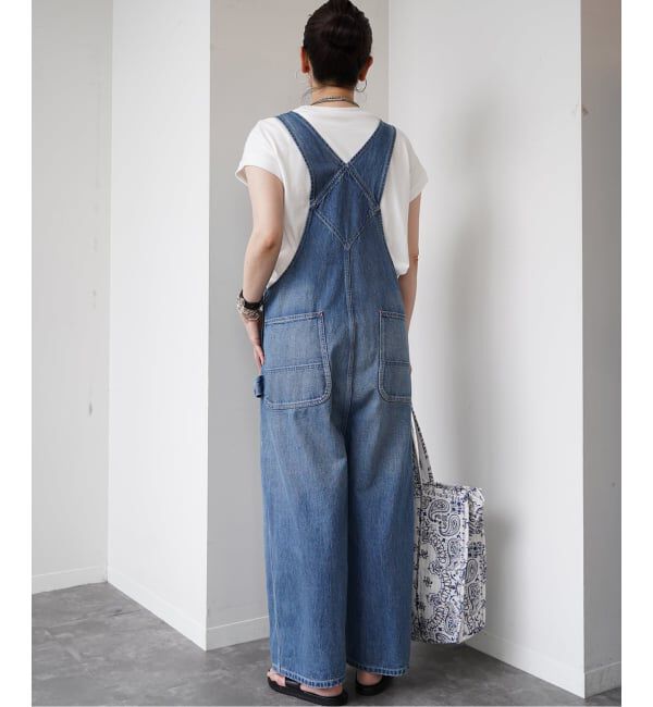 journal standard luxe「12OZデニム ペインターオーバーオール」|オールインワン|