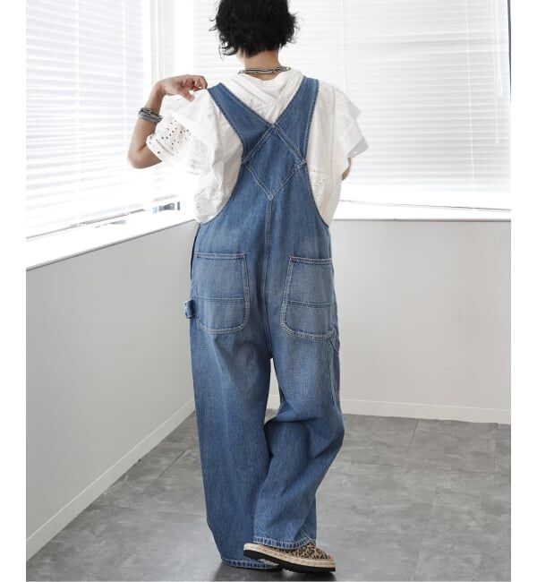 journal standard luxe「12OZデニム ペインターオーバーオール」|オールインワン|