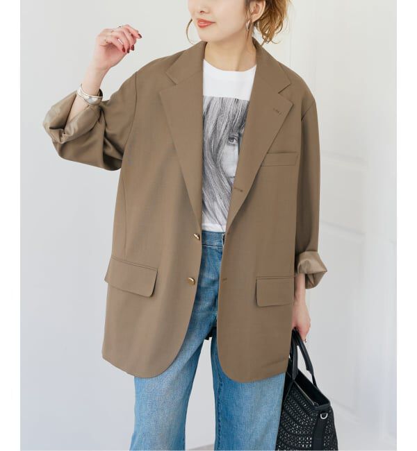 Spick and Span「VIAN / ヴィアン 別注ビッグ ジャケット シングル」|テーラードジャケット|