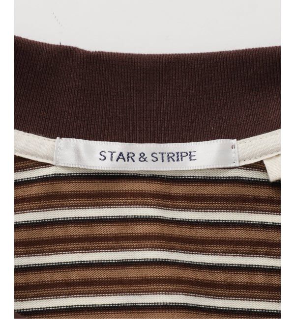 NOBLE「《NOBLE別注》STAR&STRIPEスターアンドストライプ マルチボーダープルオーバー」|Tシャツ・カットソー|