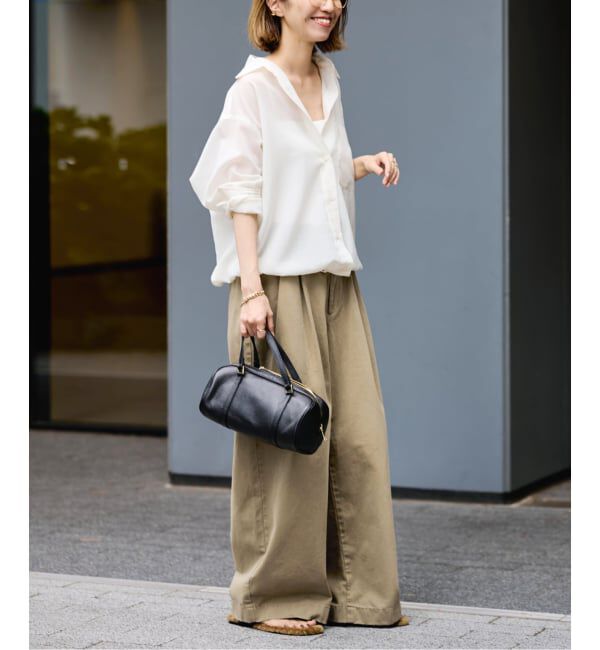 FRAMeWORK「≪予約≫SLOUCHY LIGHT CHINO パンツ」|チノ|