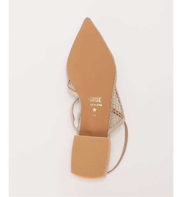 GRISE「《WEB+一部店舗限定》GRISEネットストラップスリングバック」|その他|
