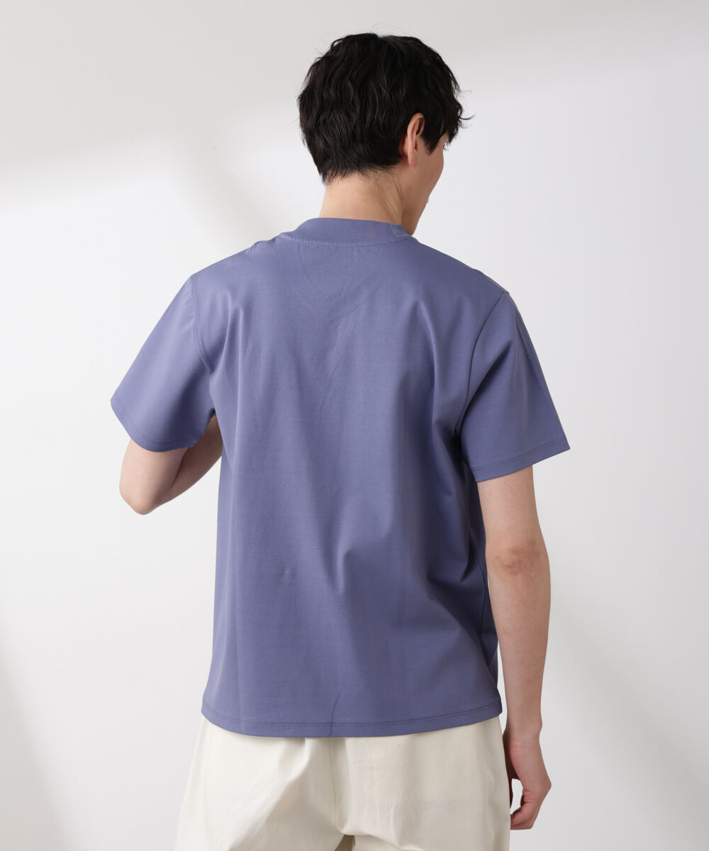 nano･universe「ジャケT(R)プレミアム Vネック 半袖」|Tシャツ・カットソー|