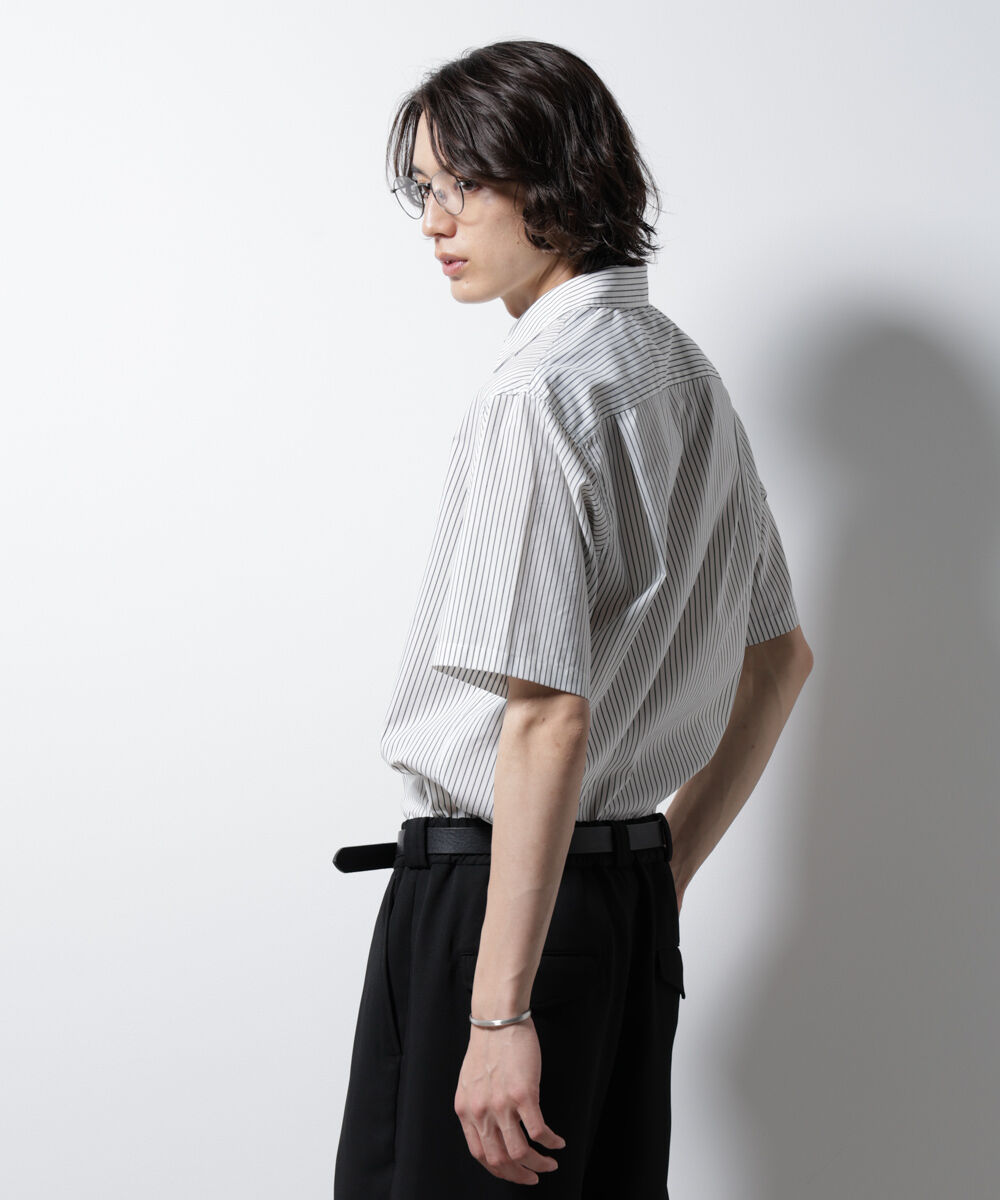 nano･universe「「ICE FLOW LINEN」バリエーションシャツ 半袖」|シャツ・ブラウス|
