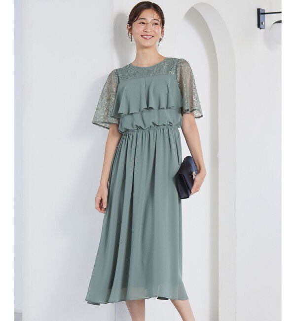ANY SIS「【Lily Calin】ラッフルディテール ドレス」|ドレス|ﾐﾝﾄｸﾞﾘ