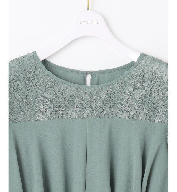 ANY SIS「【Lily Calin】ラッフルディテール ドレス」|ドレス|