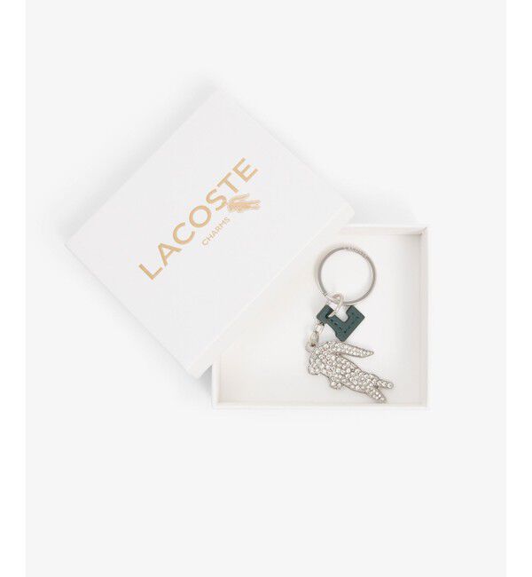 LACOSTE「ワニロゴ＆イニシャルチャームキーホルダー」|チャーム・キーホルダー|