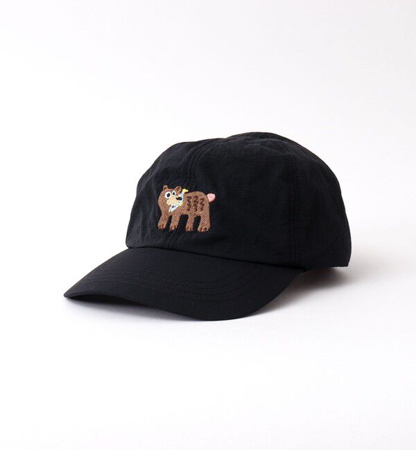 NOLLEY'S goodman「【halo commodity/ハロ コモディティー】KUMA Cap h261-279」|キャップ・キャスケット|ブラック