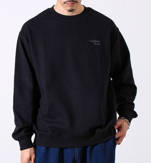 GLOSTER「【GOODNESS WEAR】ソフトタッチ裏起毛クルーネックスウェット」|スウェット・ジャージ|