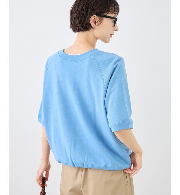 Rope&rsquo;Picnic「【Champion/チャンピオン別注】アソートロゴボートネックハーフスリーブスウェットプルオーバー」|Tシャツ・カットソー|